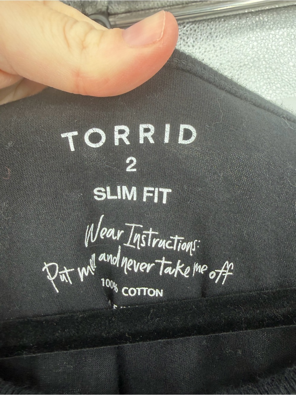 Torrid Size 2 slim fit top - Picture 4 of 5